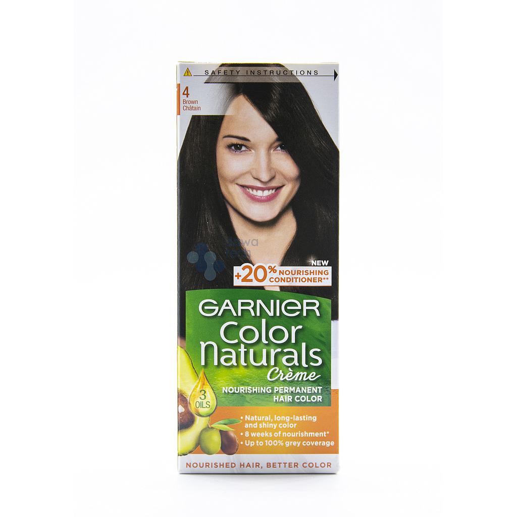 GARNIER COLOR NATURALS (4.0) BROWN