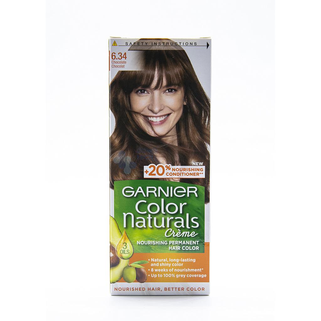 GARNIER COLOR NATURALS (6.34) CHOCOLATE
