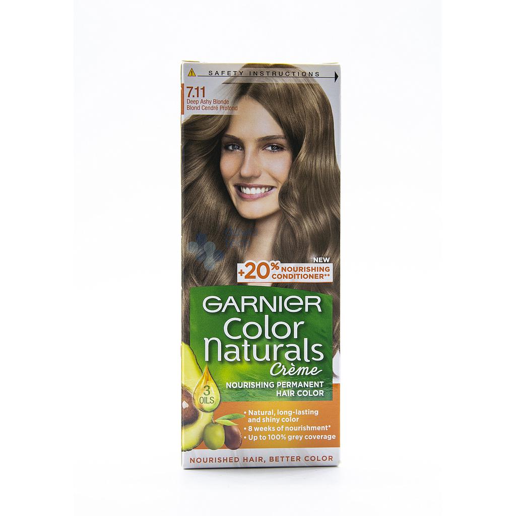 GARNIER COLOR NATURALS (7.11) DEEP ASHY BLONDE