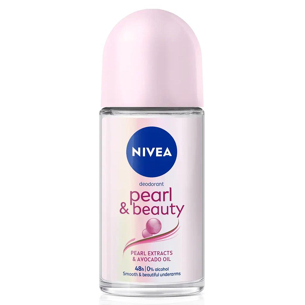 NIVEA PEARL &amp; BEAUTY DEODORANT ROLL ON 50ML
