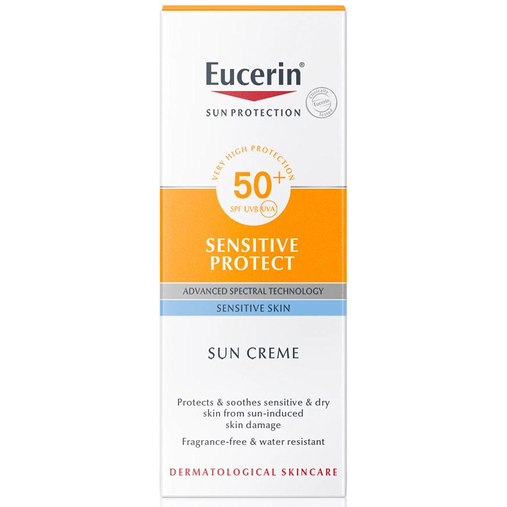 EUCERIN SENSITIVE PROTECT 50+ SPF SUN CREAM 50 ML