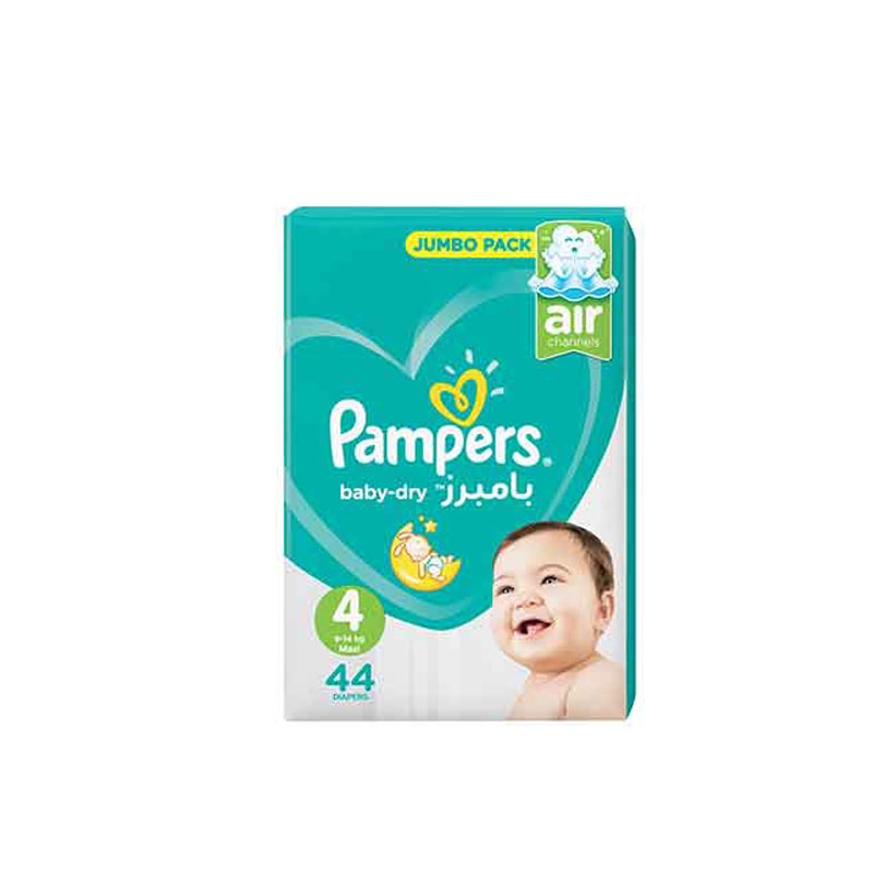PAMPERS 4 (44) PCS.