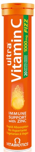 VITABIOTICS ULTRA VITAMIN C FIZZ 20 TABLETS