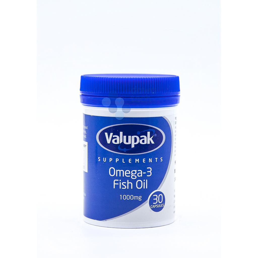 VALUPAK OMEGA 3 30 CAPSULES