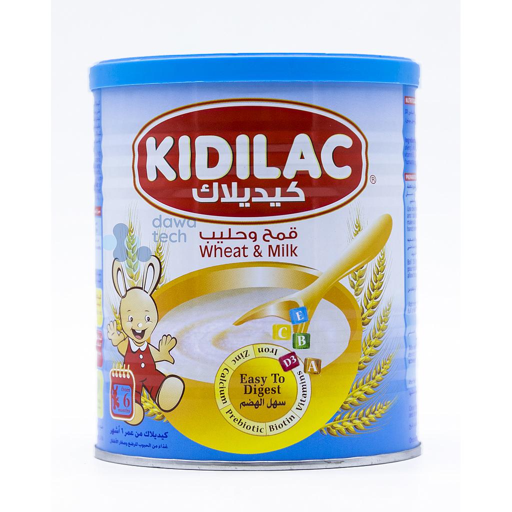 KIDILAC WHEAT &amp; MILK 400GM