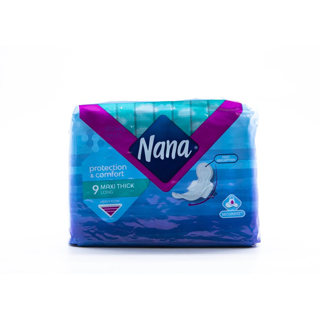 NANA LONG MAXI THICK 9 PADS