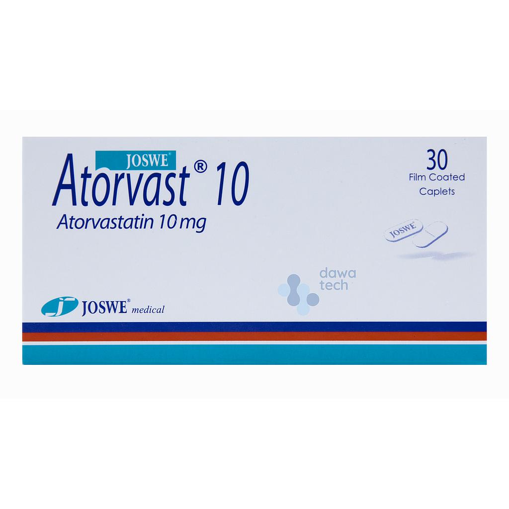 ATORVAST 10MG 30 TAB
