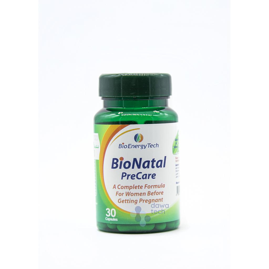 BIO ENERGY BIONATAL with omega &amp; ferrous bisglycinate 30CAP