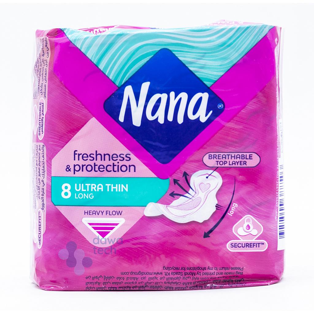 NANA LONG ULTRA THIN 8 PCS.