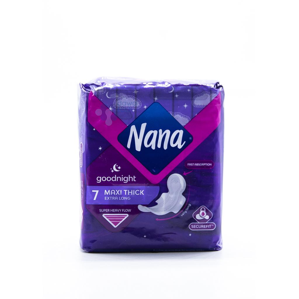 NANA GOODNIGHT EXTRA LONG MAXI THICK 7 PADS