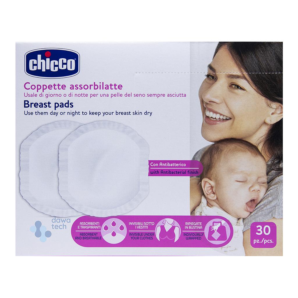 CHICCO BREAST PADS 30 PCS