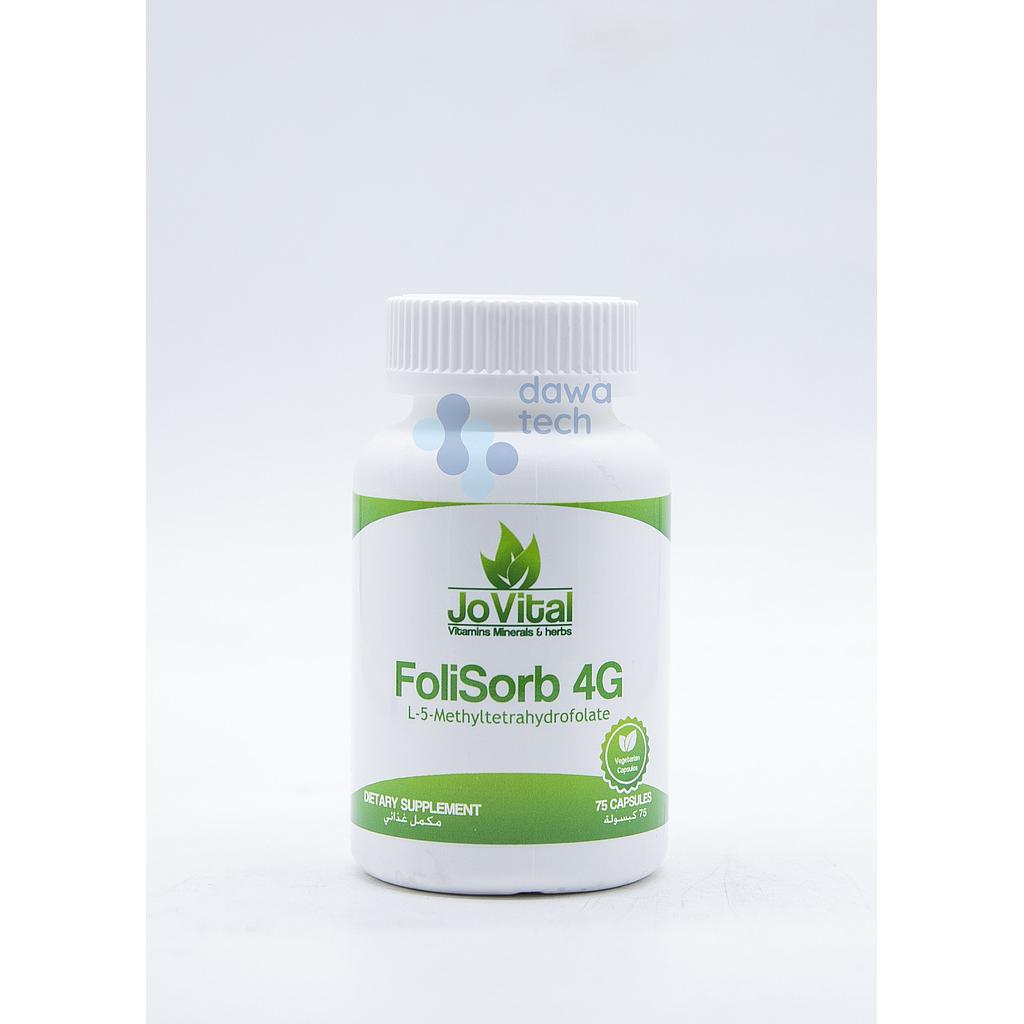 JOVITAL FOLISORB 4G 75 CAPSULES