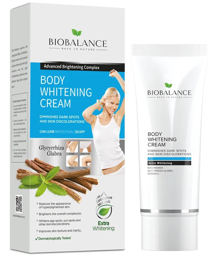 BIOBALANCE BODY WHITENING CREAM 60ML