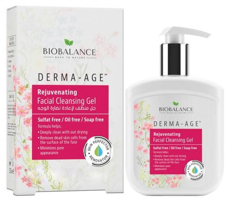 BIOBALANCE DERMA-AGE REJUVENATING FACIAL CLEANSING GEL 250ML