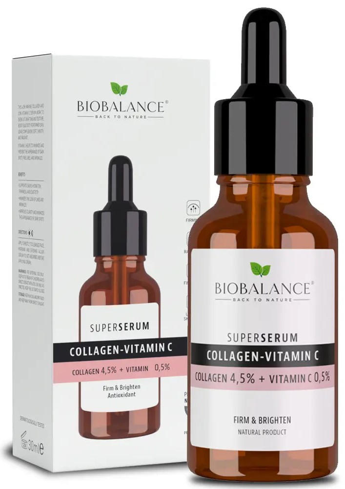 BIOBALANCE COLLAGEN-VITAMIN C SERUM 30ML