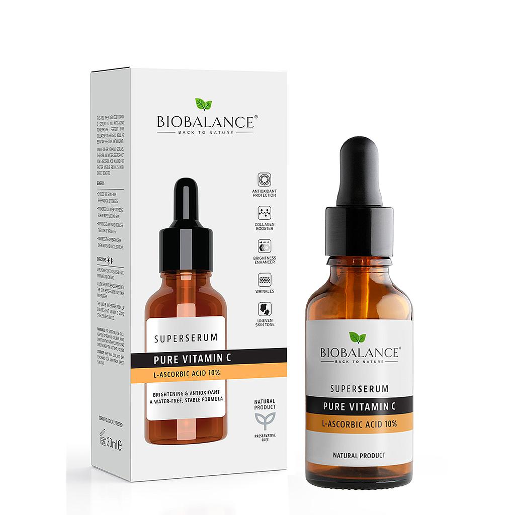 BIOBALANCE PURE VITAMIN C 10% SERUM 30ML