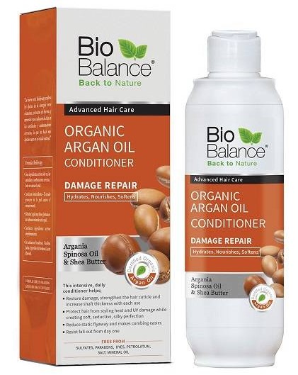 BIOBALANCE ORGANIC ARGAN OIL CONDITIONER 330ML