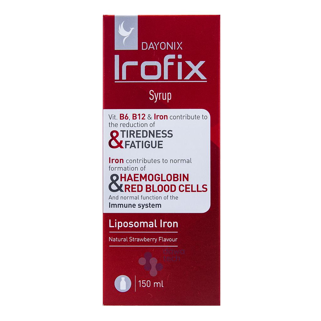 IROFIX LIPOSOMAL IRON SYRUP 150ML 