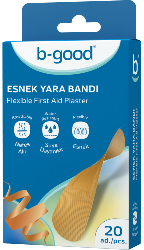 B-GOOD FLEXIBLE FIRST AID PLASTER 100PCS
